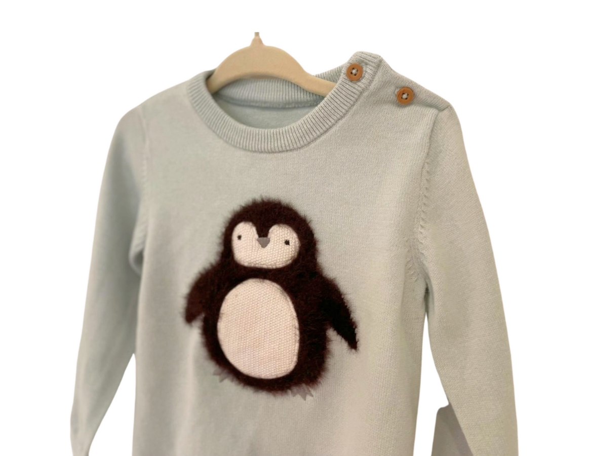 TU Penguin Motif Jumper