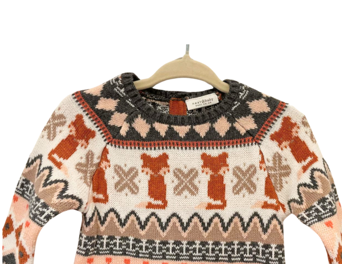 Next Knitted Fair isle Dress