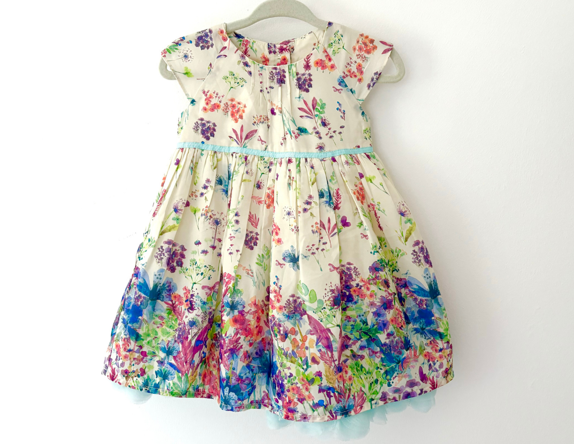 M&S Floral Tulle Dress