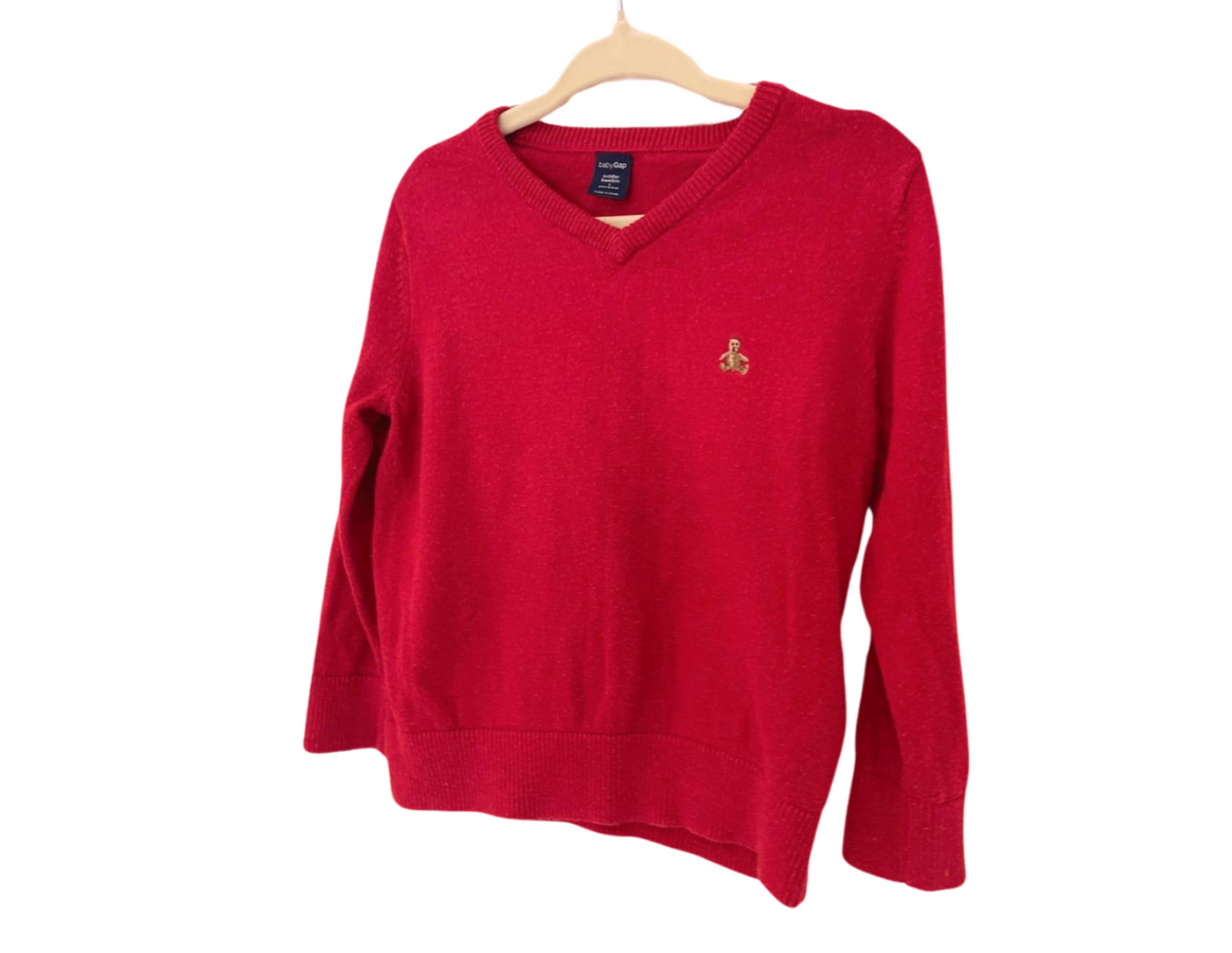 Baby Gap Knitted V Neck Jumper
