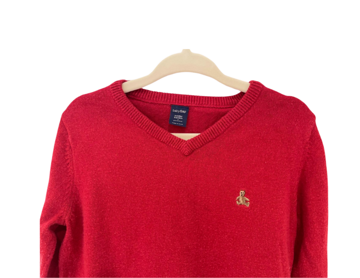 Baby Gap Knitted V Neck Jumper