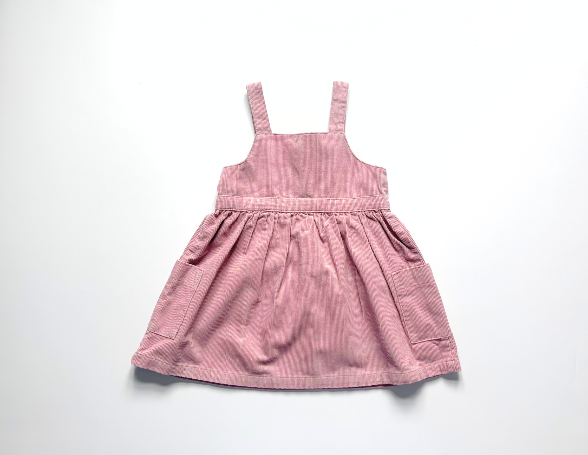 Next corduroy dungaree dress