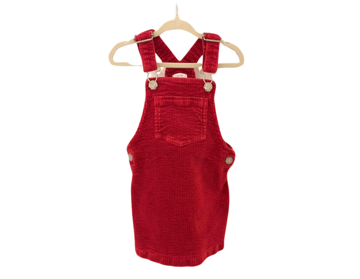 Next Corduroy Dungaree Dress