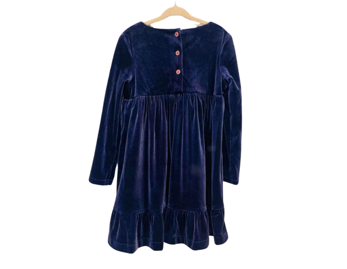 Joules Velour Sparkle Party Dress