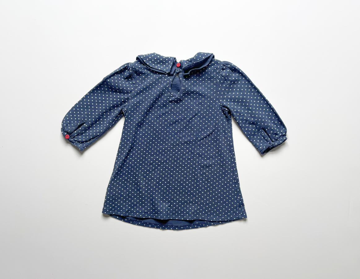 Joules girls collared spring long sleeve top