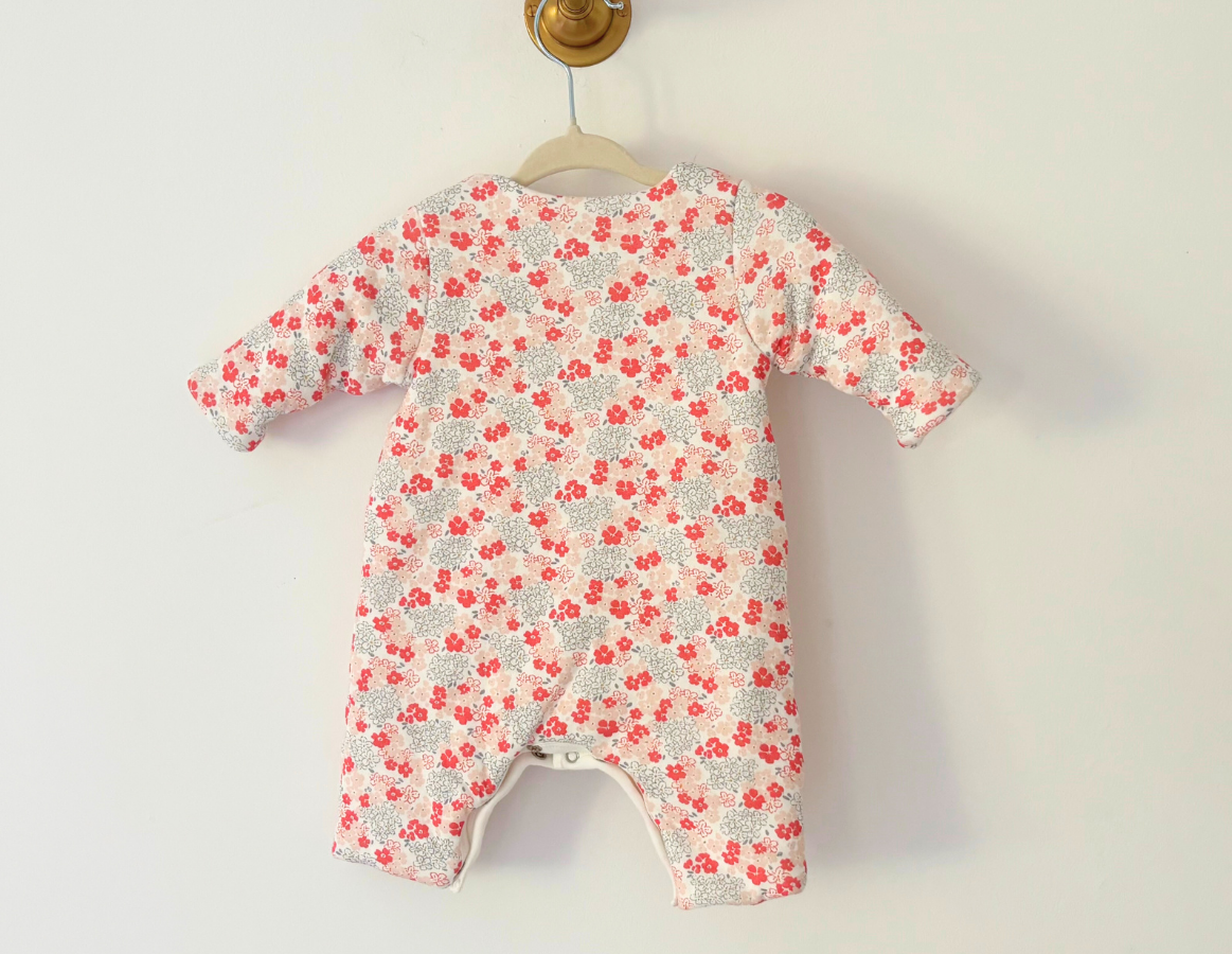 Petit Bateau Floral Pram suit - BRAND NEW