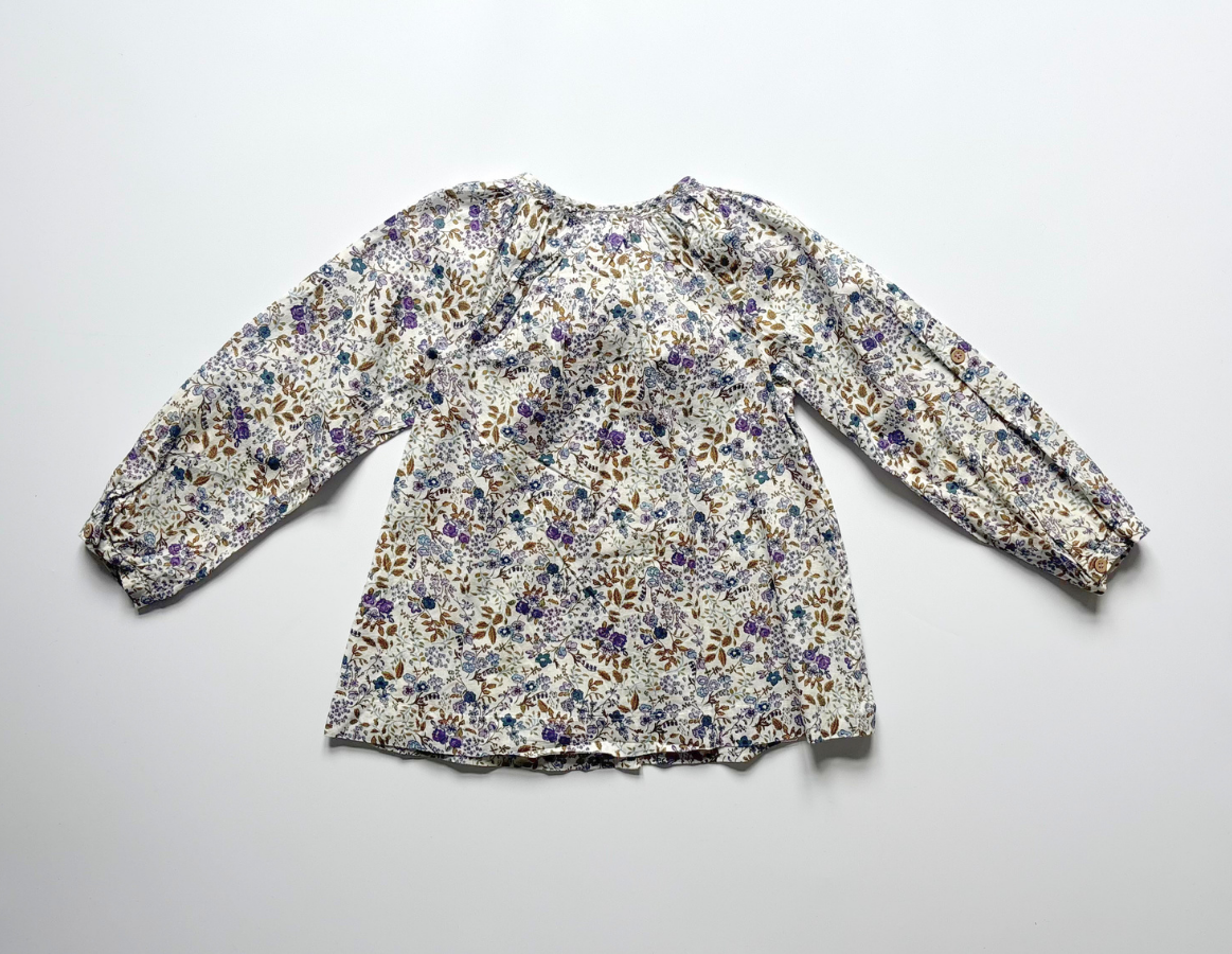 Next girls spring/summer long sleeve floral blouse