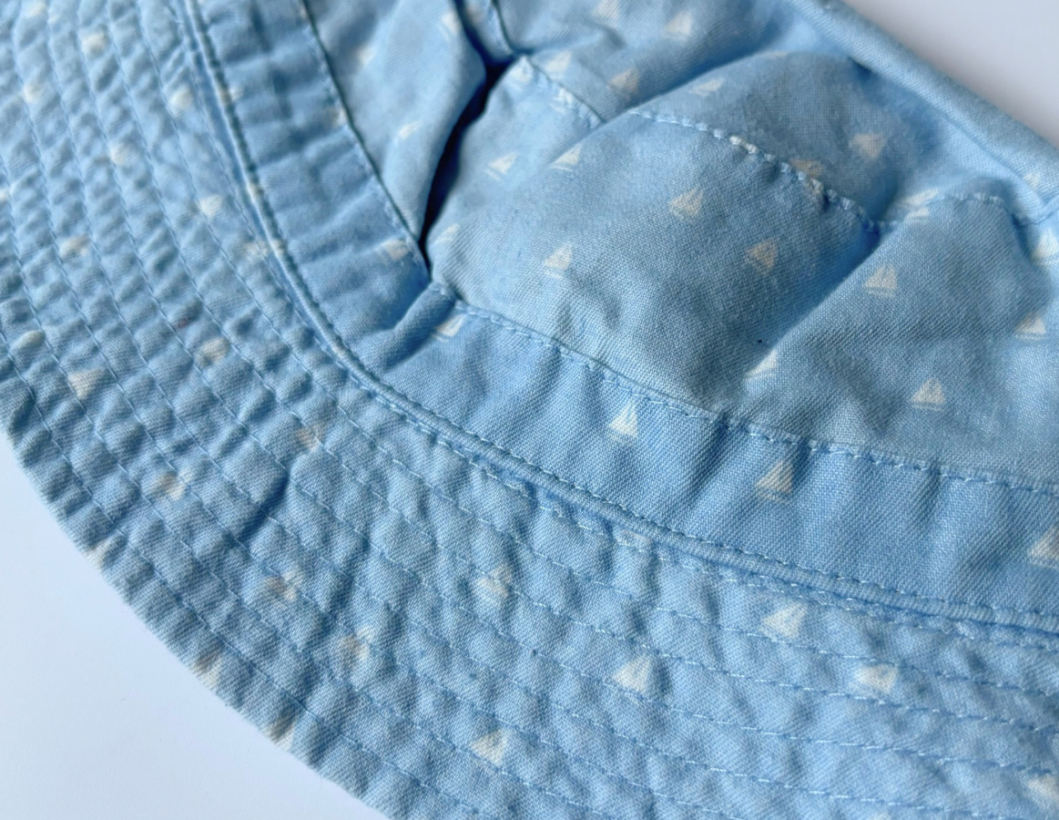 Zara Boat Print Sun Hat