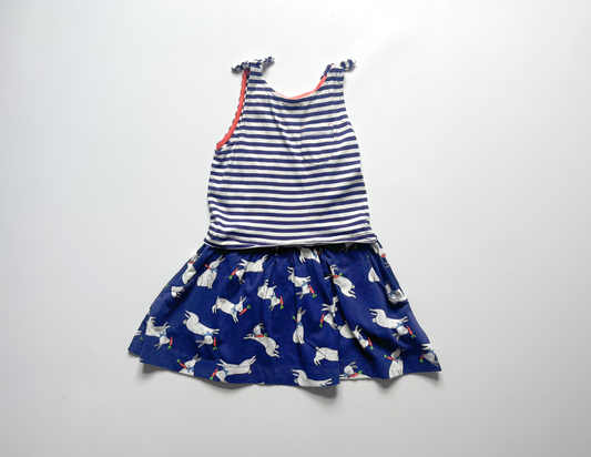 Mini Boden girls cotton sun dress