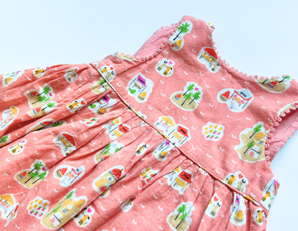 M&S holiday print summer dress