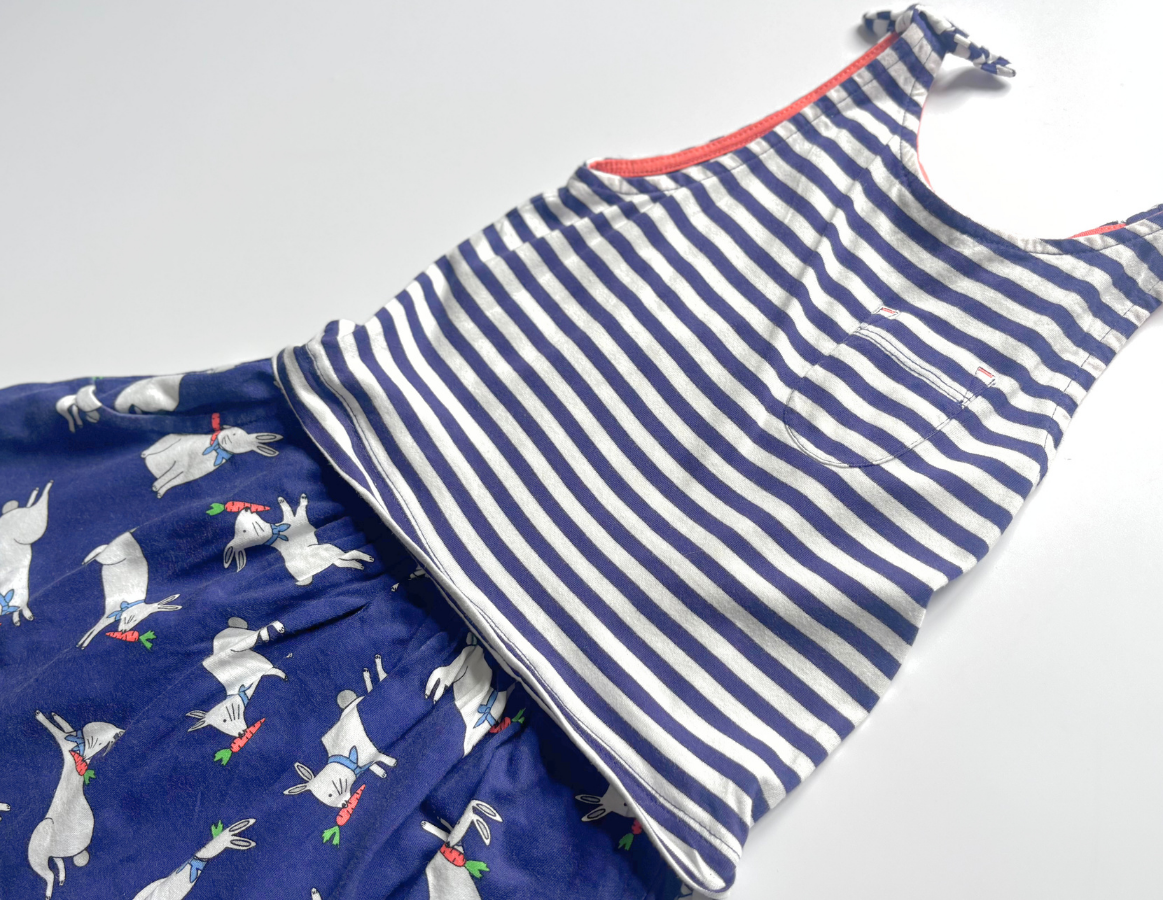 Mini Boden girls cotton sun dress
