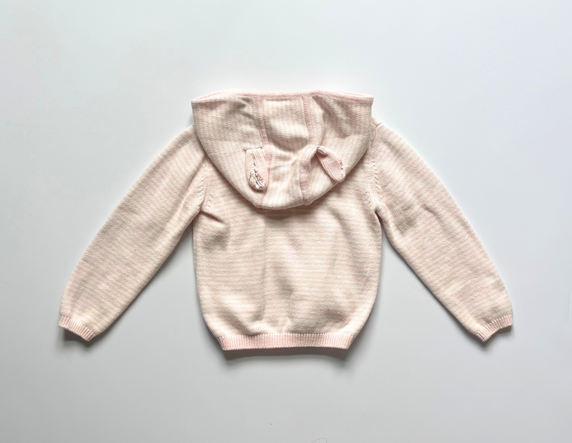 The Little White Company girls hoodie