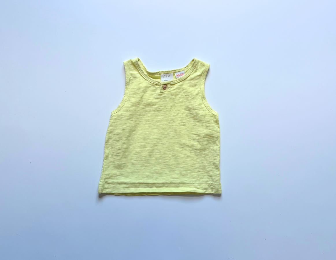 Zara yellow summer vest