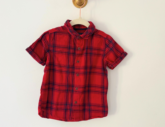 Next Short Sleeved Tartan Shirt