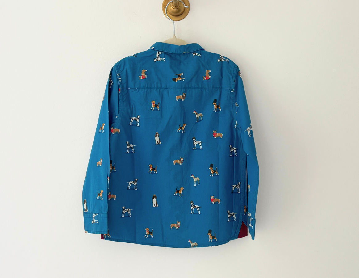 M&S Dog Print Shirt