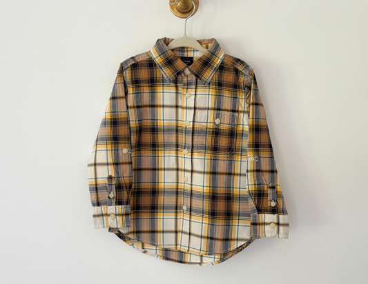 Baby GAP Cotton Checked Shirt