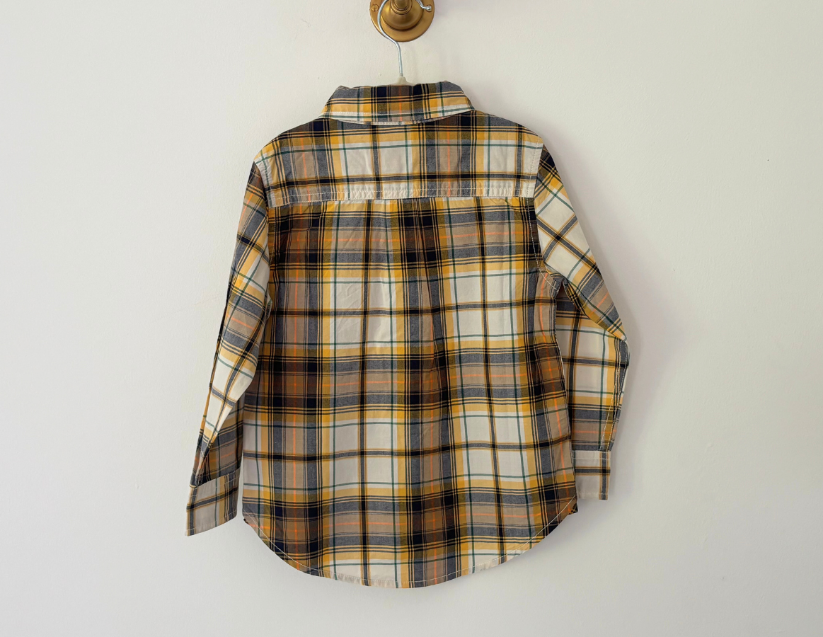 Baby GAP Cotton Checked Shirt