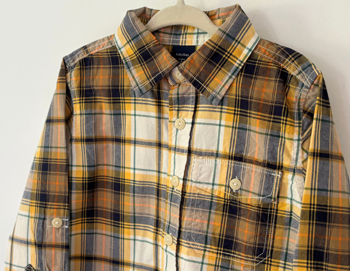 Baby GAP Cotton Checked Shirt