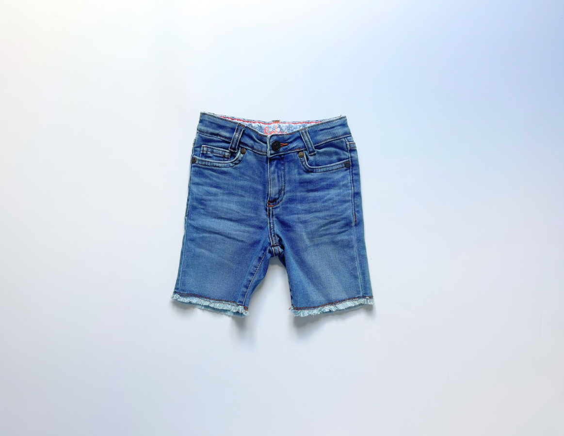 Mini Boden girls denim shorts