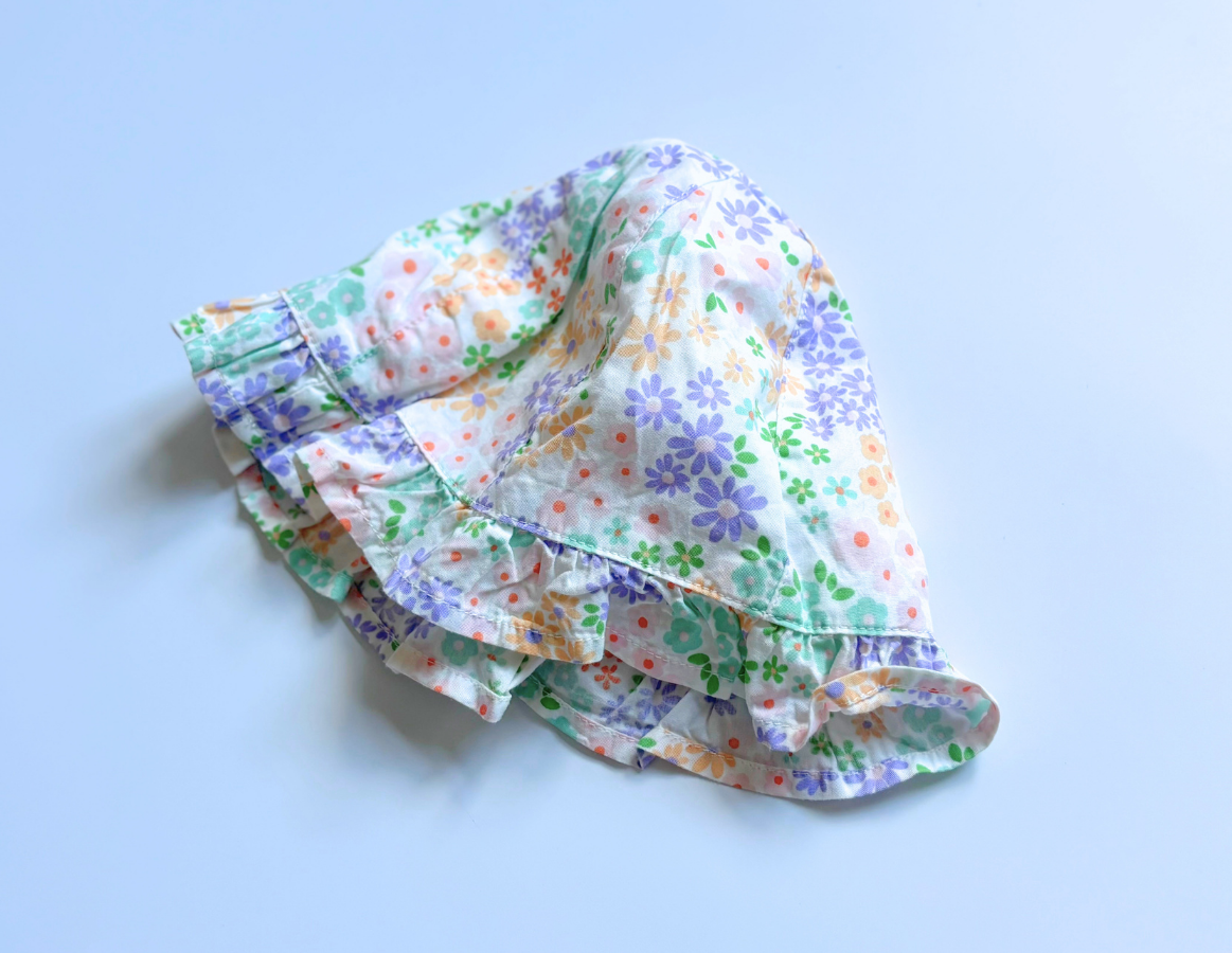 M&S floral summer dress & hat set