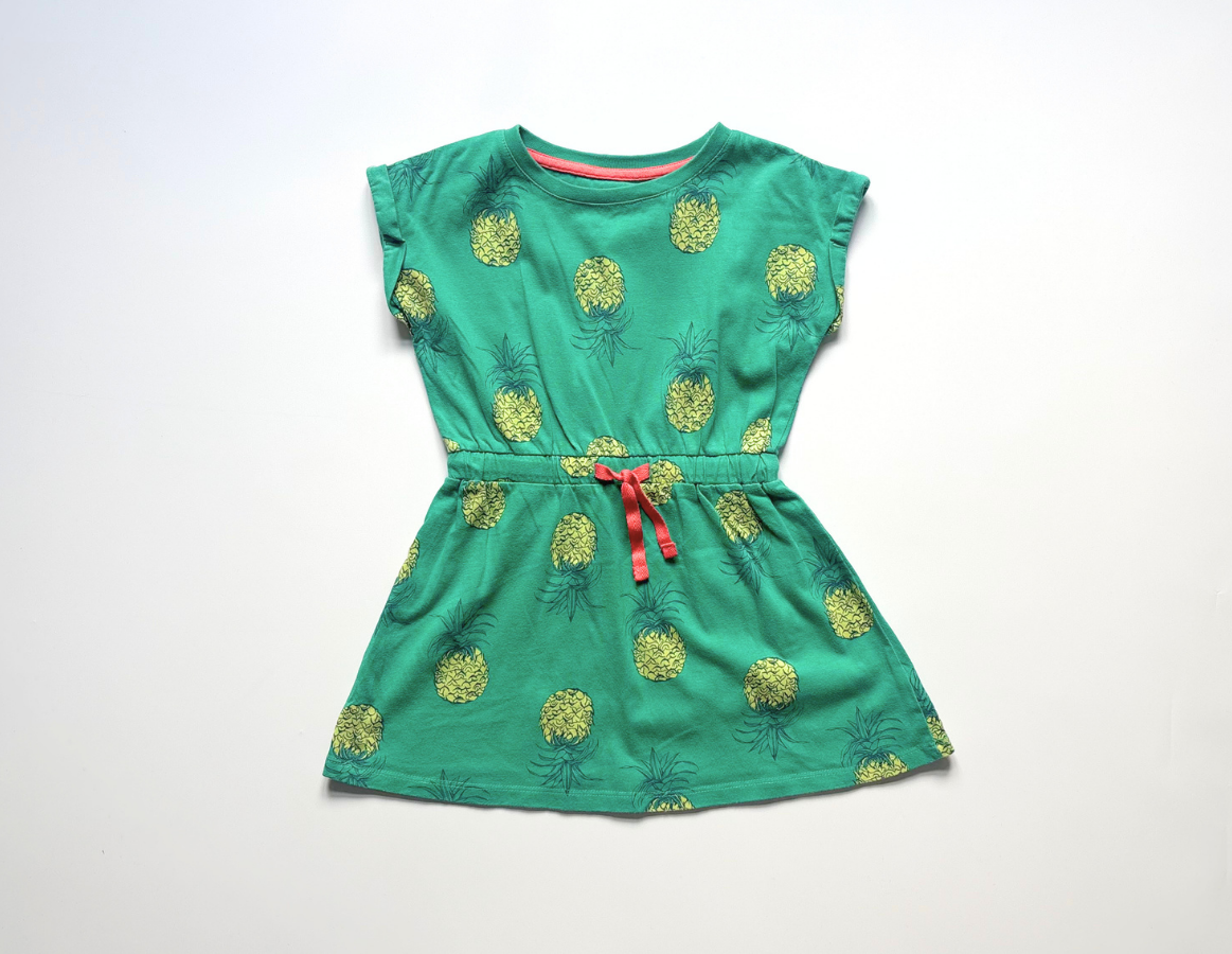 John Lewis girls t-shirt summer dress
