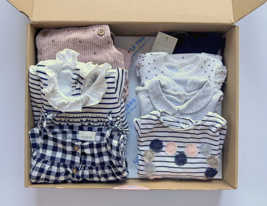 Monochrome & Blush - Girls Spring/Summer Selection 3-6m