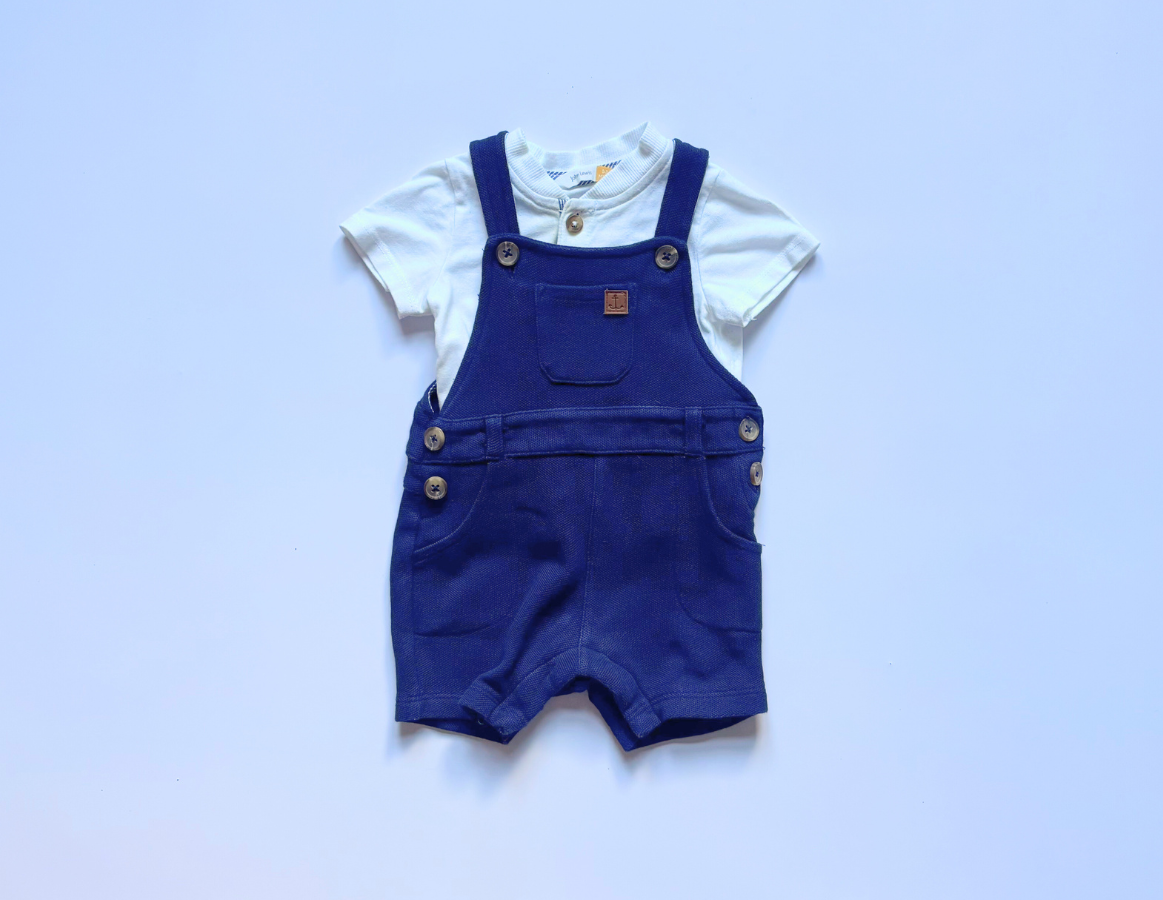 John Lewis Boys Dungaree set