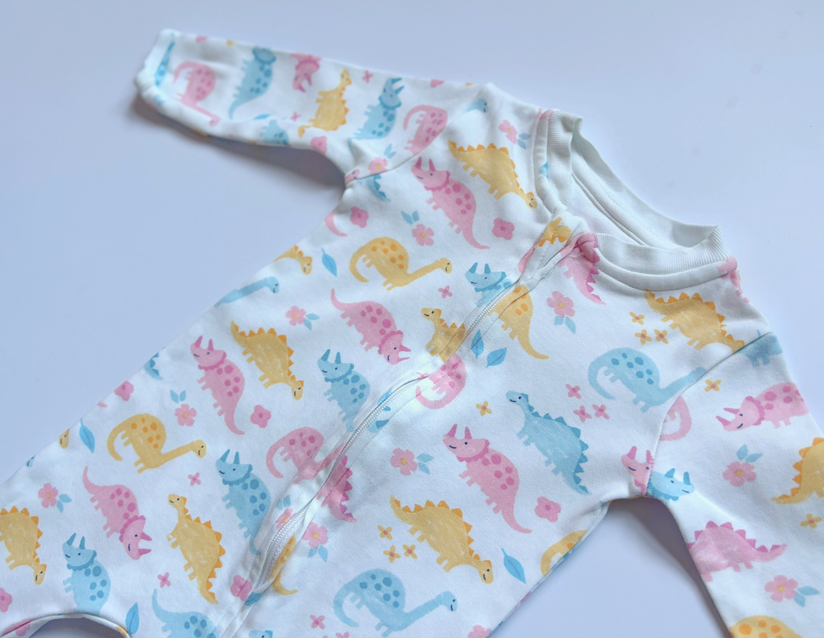JoJo Maman Bebe Girls Spring Sleepsuit Selection 3-6m