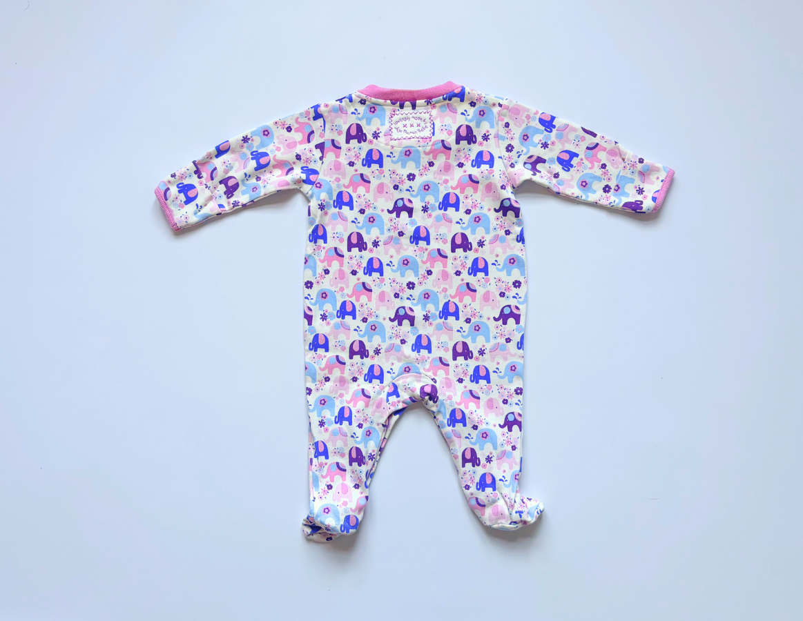JoJo Maman Bebe Girls Spring Sleepsuit Selection 3-6m