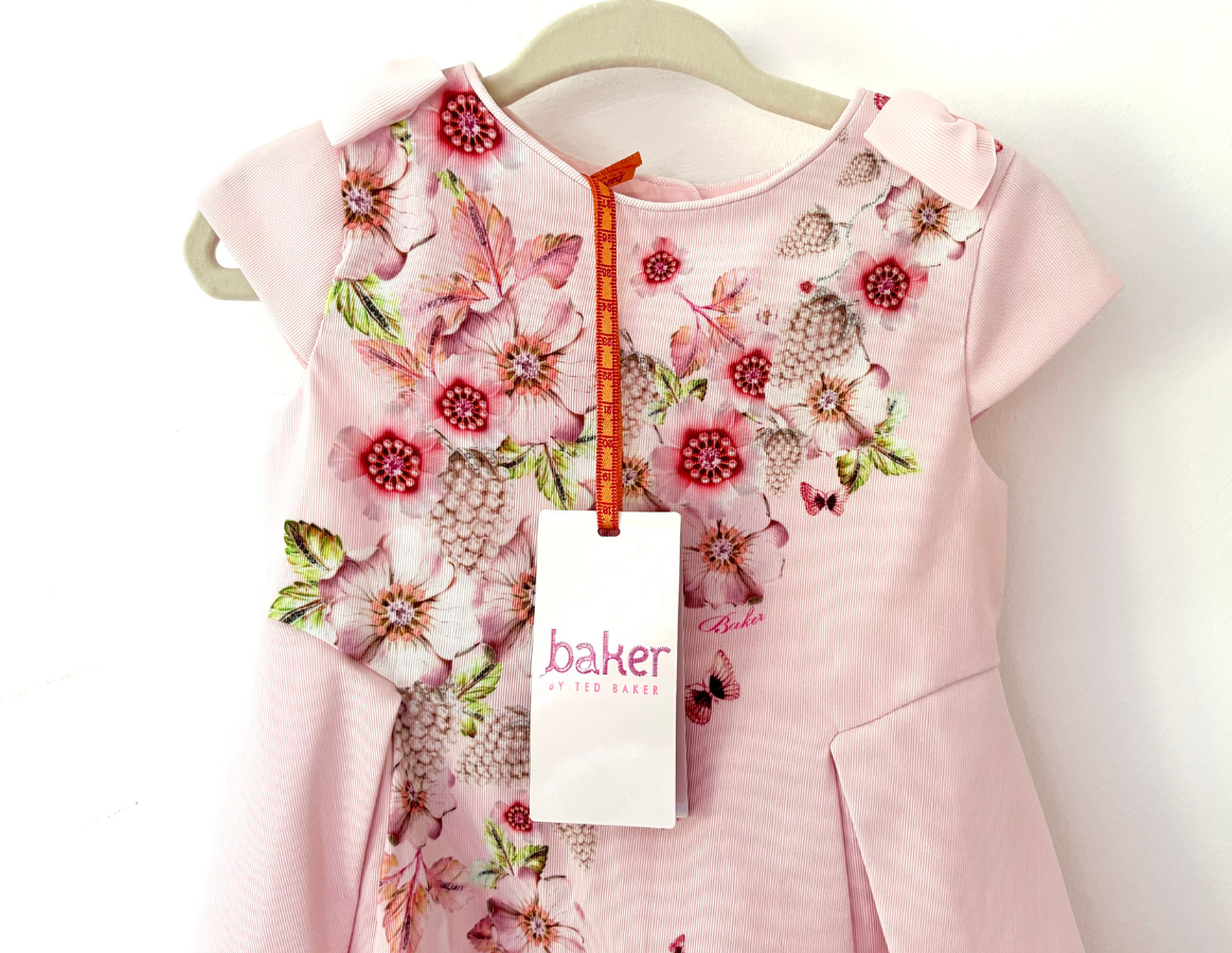 Ted Baker Pink Floral Dress - BRAND NEW