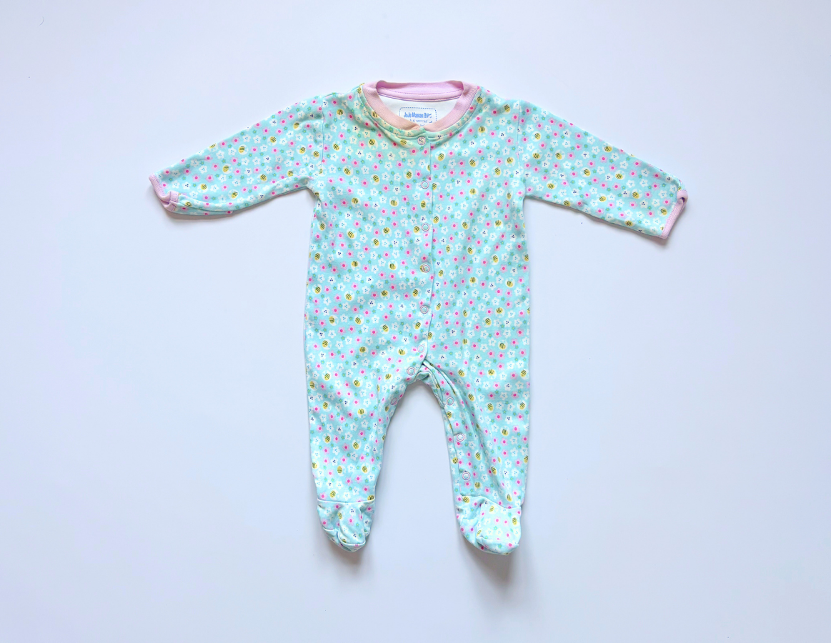 JoJo Maman Bebe Girls Spring Sleepsuit Selection 3-6m