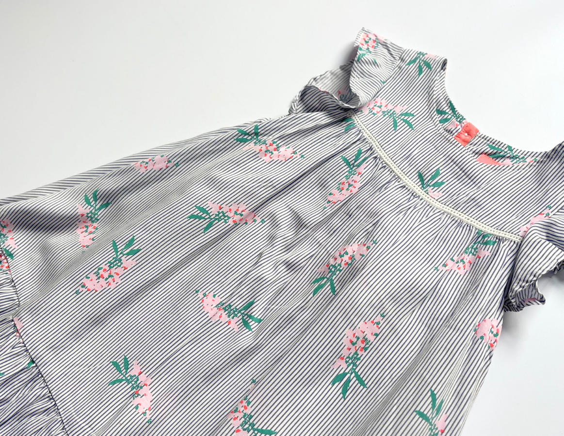 Joules girls floral summer dress