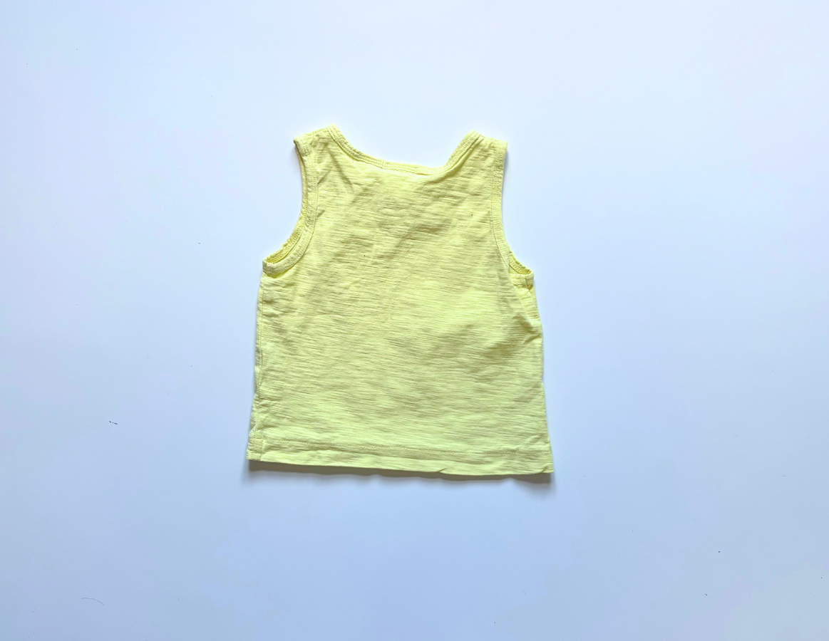 Zara yellow summer vest
