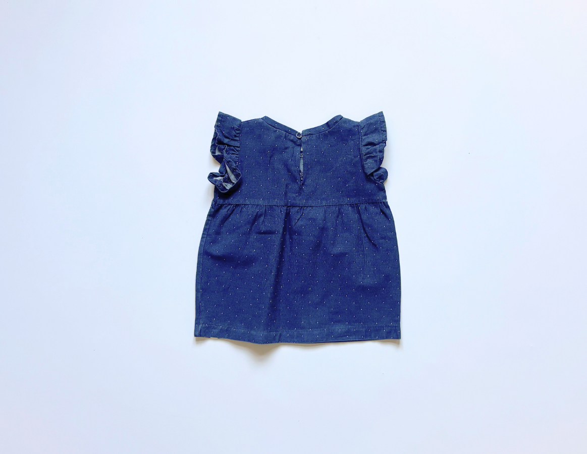 MORI polka dot summer top