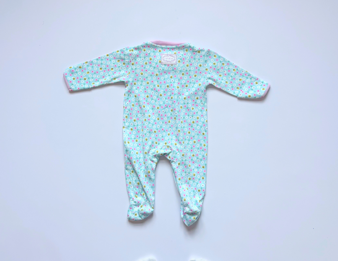 JoJo Maman Bebe Girls Spring Sleepsuit Selection 3-6m