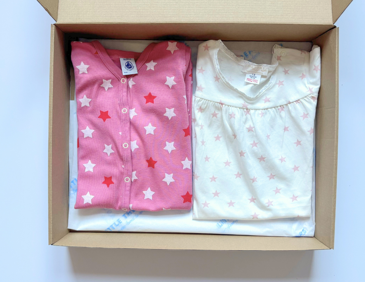Starry Nights Girls Sleepsuit Selection 3-6m