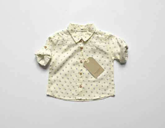 Zara cotton printed shirt - BRAND NEW WITH TAGS