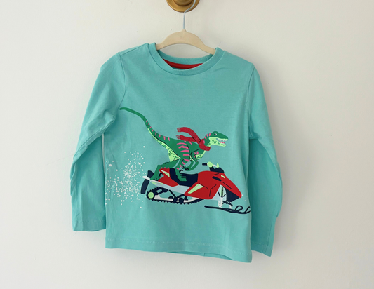 M&S Festive Dinosaur Top