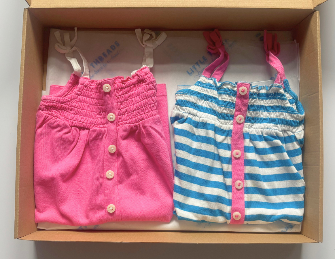 M&S Girls Summer Dress Duo 18-24m