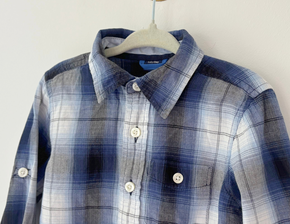 Baby GAP Winter Tartan Shirt