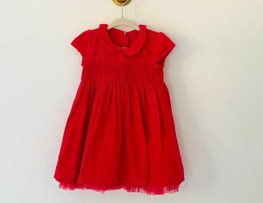 M&S Collared Corduroy Dress