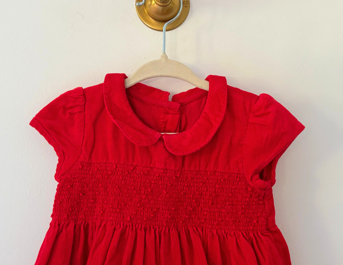 M&S Collared Corduroy Dress