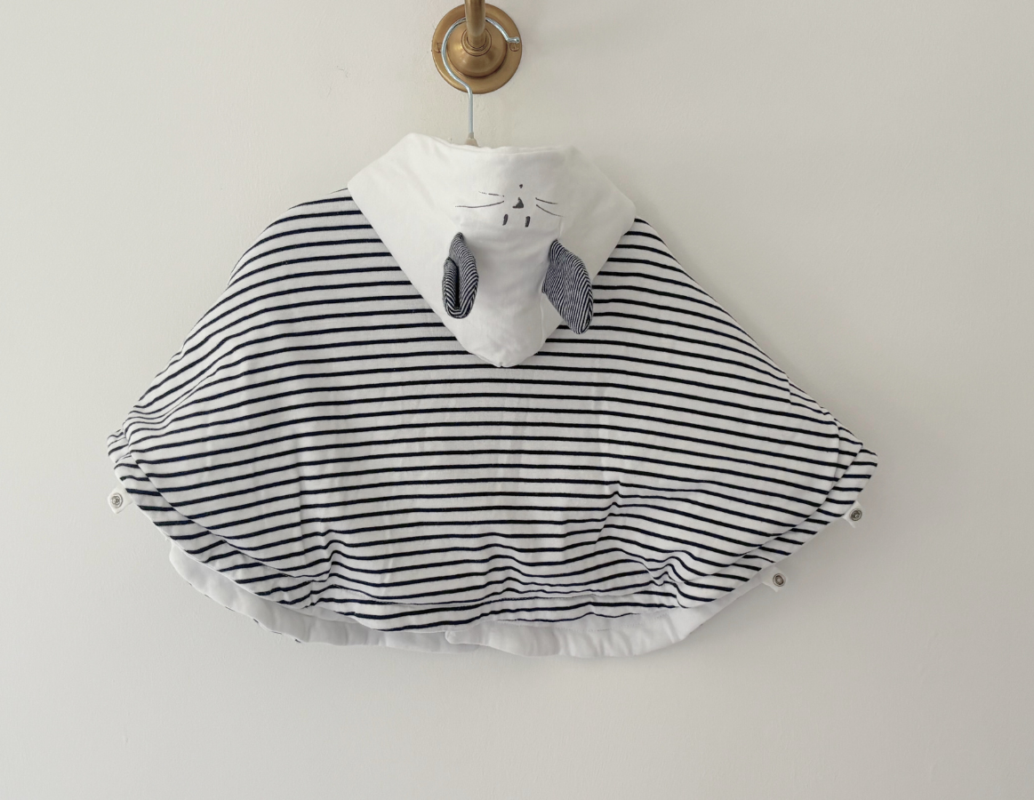 Petit Bateau Hooded Cape