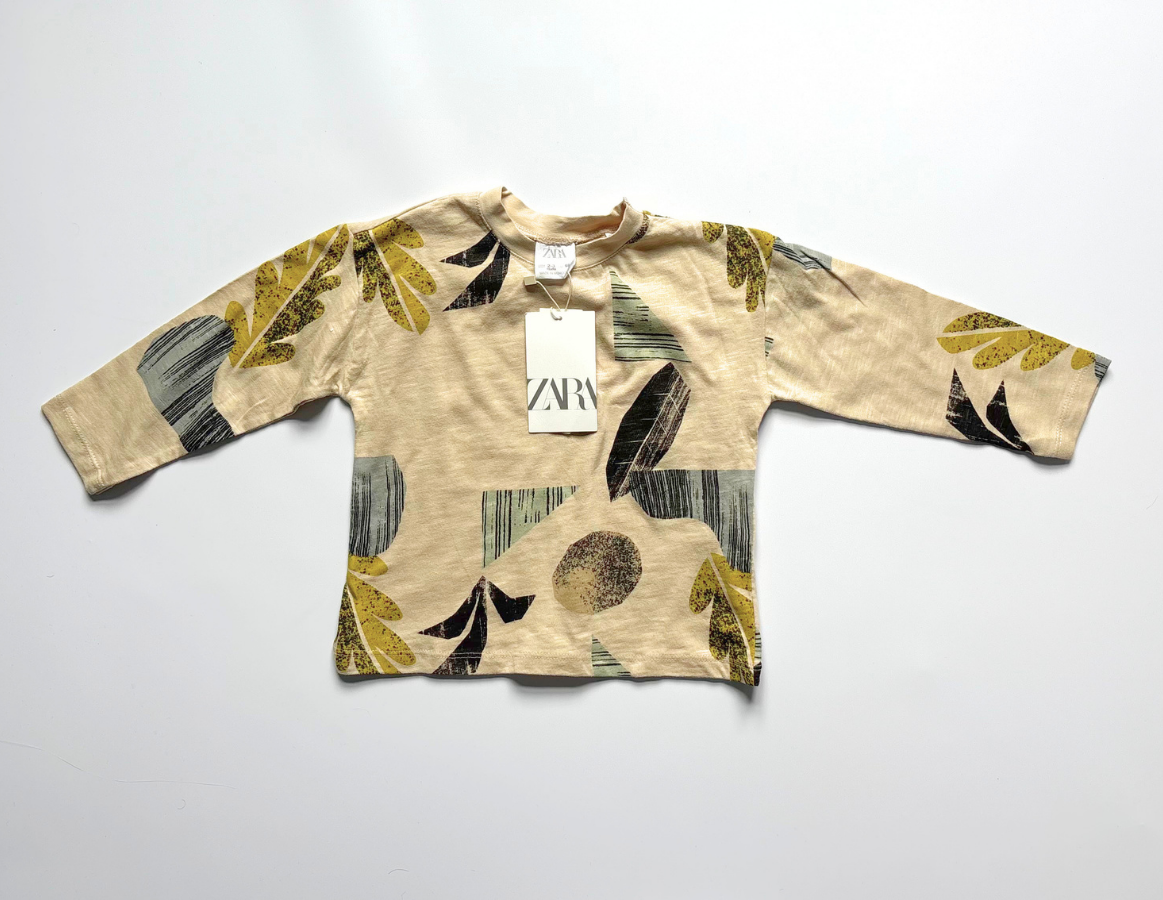 Zara boys long sleeved top - BRAND NEW WITH TAG