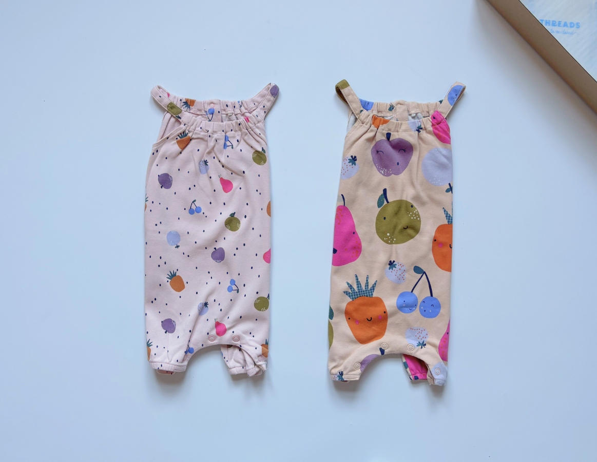 Next Girls Summer Romper Duo 3-6m