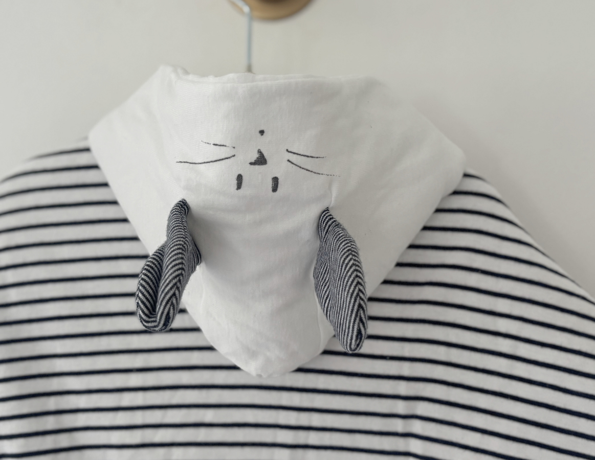 Petit Bateau Hooded Cape