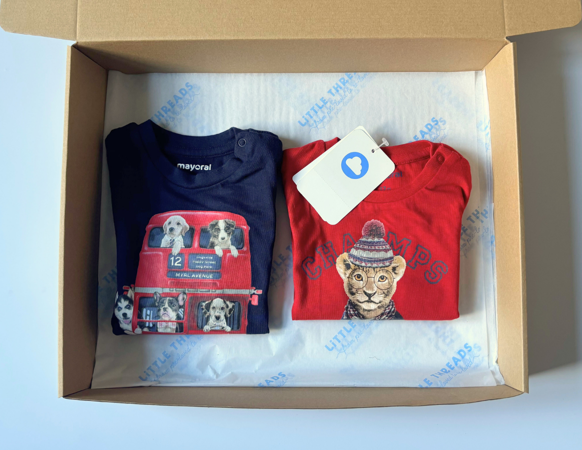 Mayoral Boys Long Sleeve T-shirt Duo 9-12m - BRAND NEW