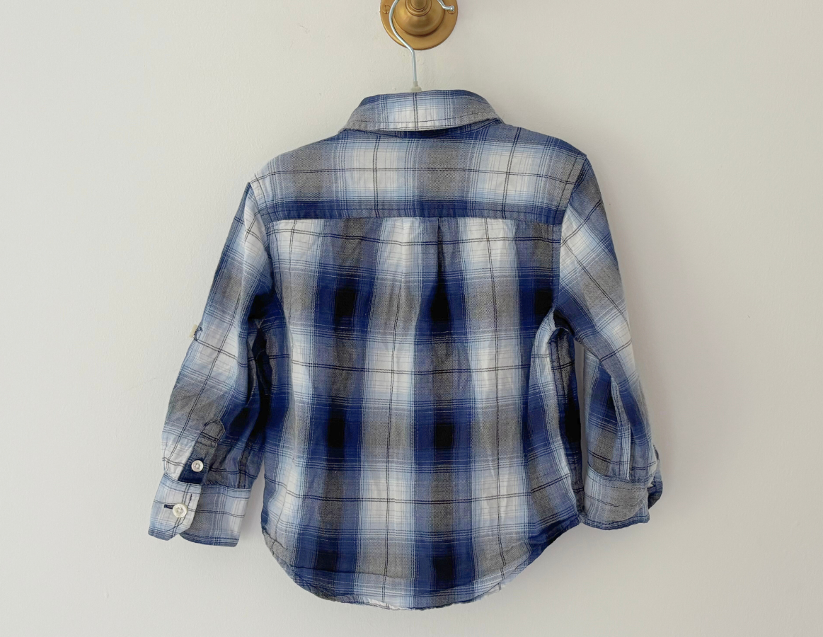 Baby GAP Winter Tartan Shirt