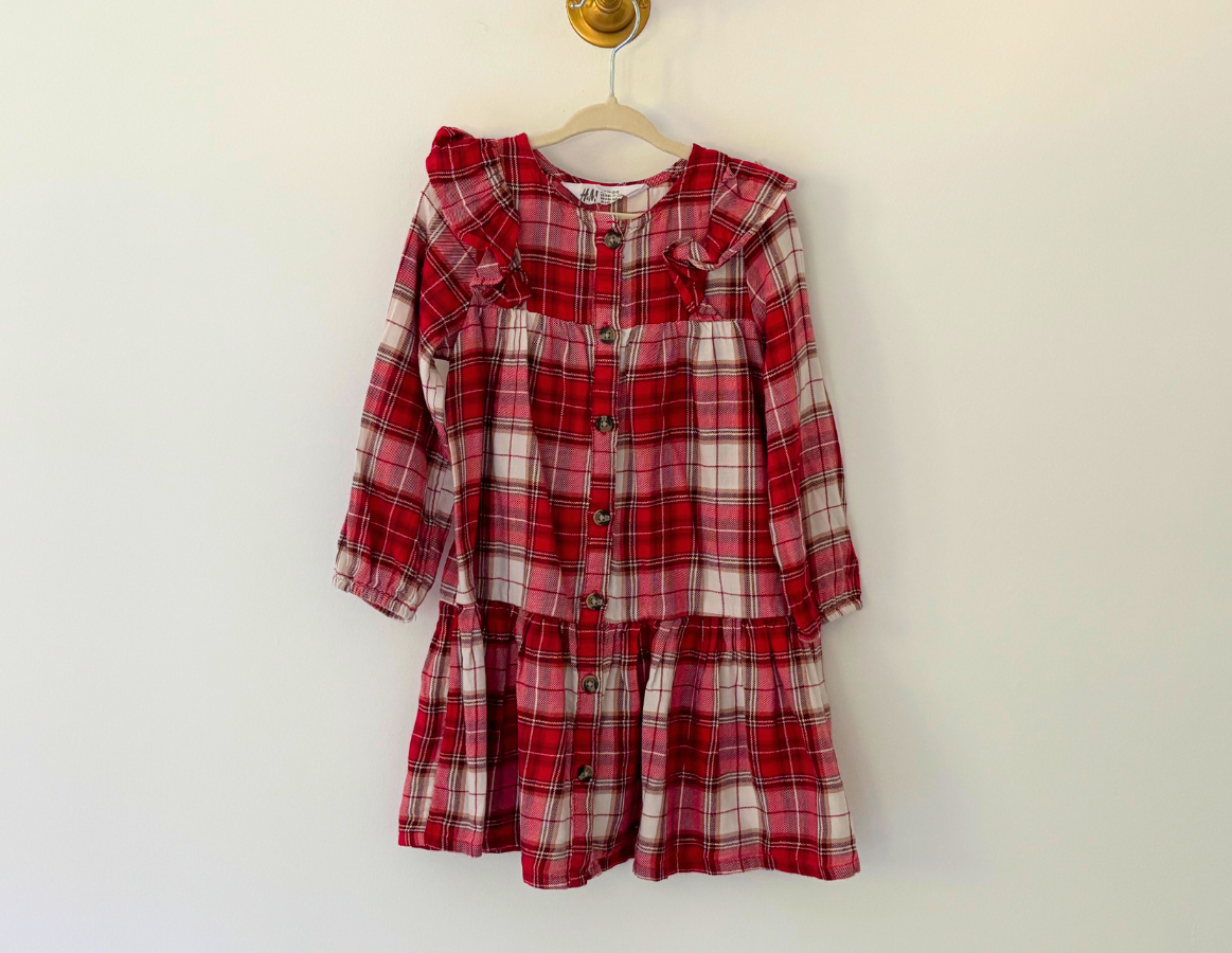 H&M Tartan Dress – Little Threads Collection