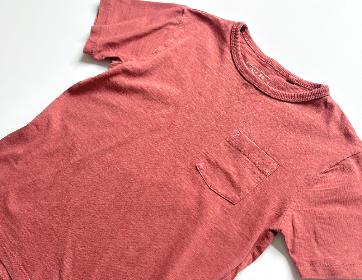 Next boys burgundy summer t-shirt